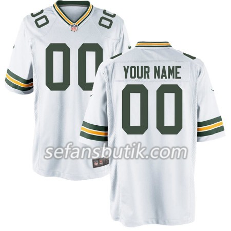 Green Bay Packers Tröjor Custom Nike Vit - Herr Green Bay Packers Tröjor Custom Nike Vit - Herr